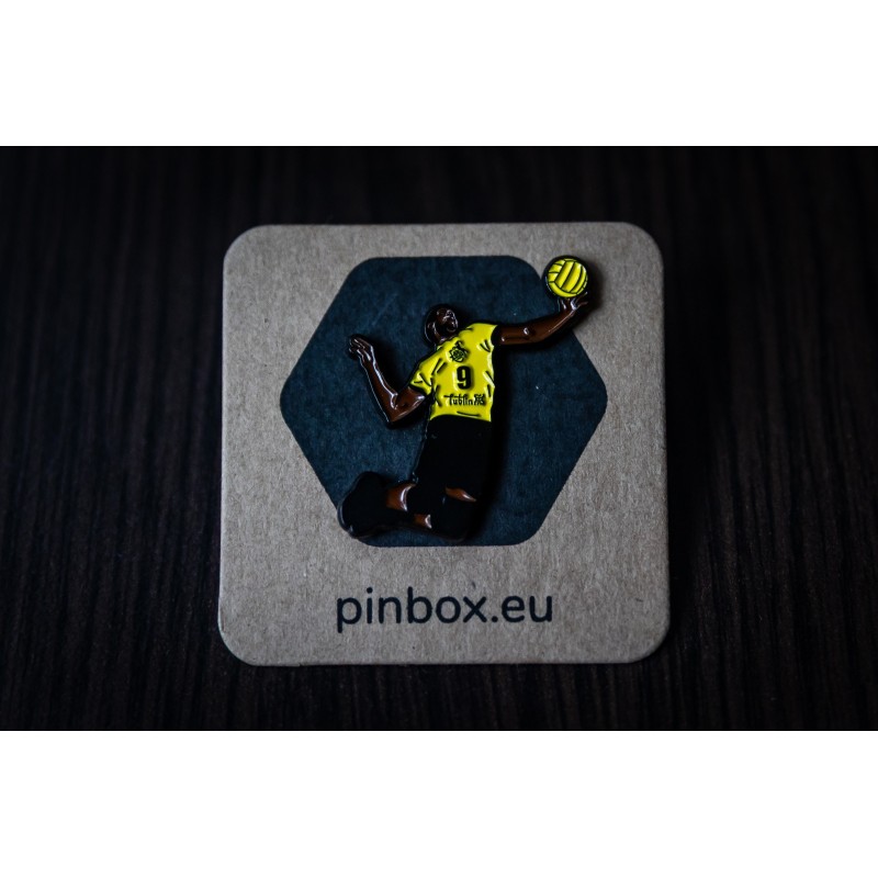 Pin z sylwetką Wilfredo Leona