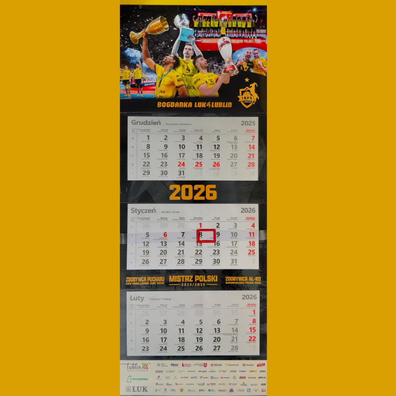 Kalendarz trójdzielny