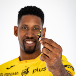 Pin z sylwetką Wilfredo Leona